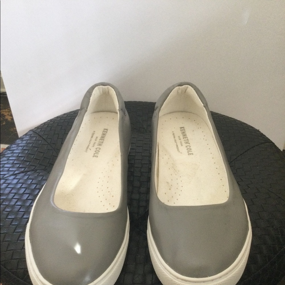 Kenneth Cole Gray Leather Shoe